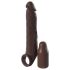 X-TENSION Elite 3 - guaina pene con anello - silicone marrone
