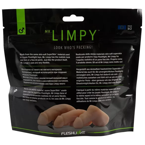 Mr. Limpy - dildo realistico grande - colore naturale