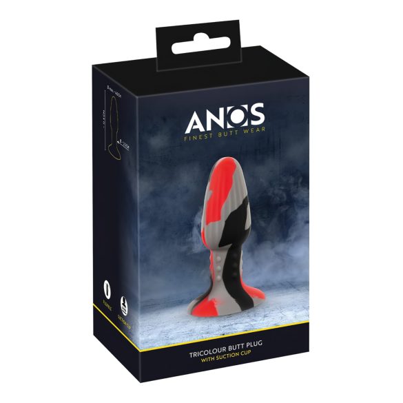 ANOS - plug anale in silicone (colorato)