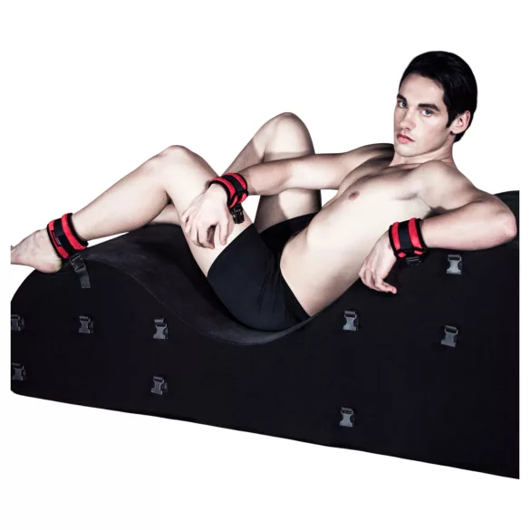 Liberator Black Label Esse - poltrona tantra modulare in 3 pezzi (nera)