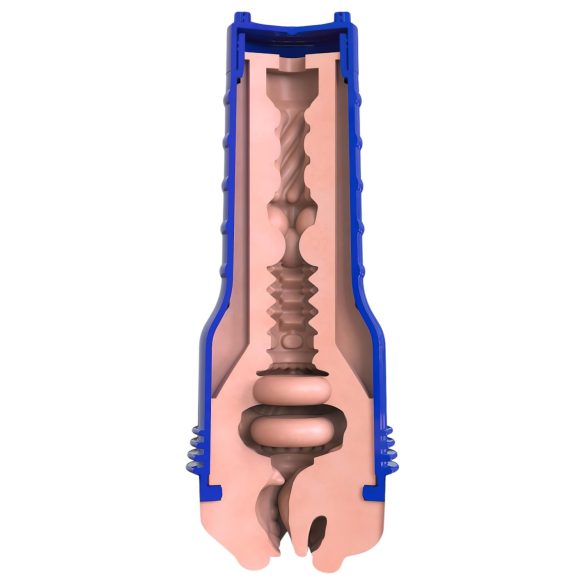 Fleshlight Boost Blow - masturbatore bocca realistico - silicone naturale