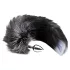 Alive Anal Pleasure - plug anale medio con coda di volpe (argento)