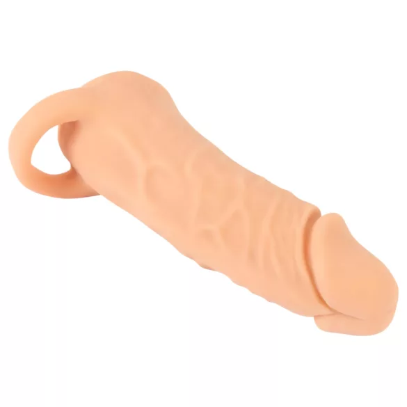 Nature Skin - masturbatore doppio uso pene e vagina artificiale 18cm beige