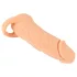 Nature Skin - masturbatore doppio uso pene e vagina artificiale 18cm beige