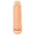 Nature Skin - masturbatore doppio uso pene e vagina artificiale 18cm beige