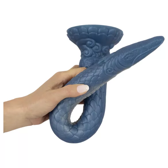 Beasty Cocks Eel of Ecstasy - dildo realistico extra lungo - blu