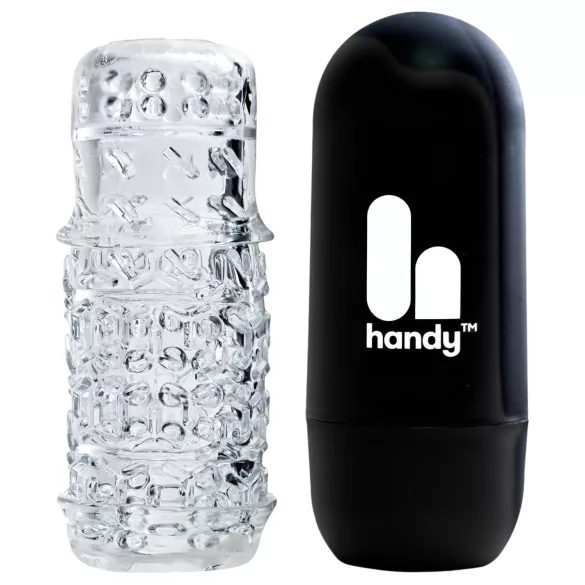 The Handy - masturbatore maschile TrueGrip Gen 2 Sleeve - trasparente