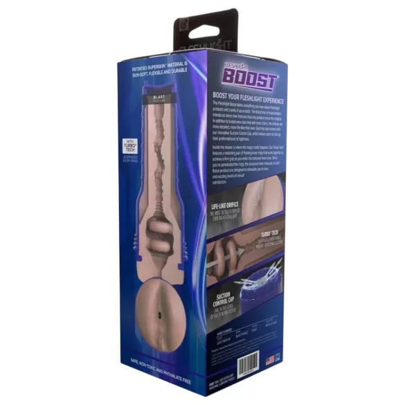 Fleshlight Boost Blast - masturbatore realistico anale - colore naturale
