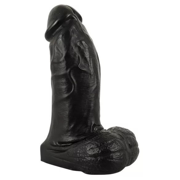 Realistixxx - dildo realistico grande con testicoli - 22 cm - nero