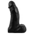 Realistixxx - dildo realistico grande con testicoli - 22 cm - nero