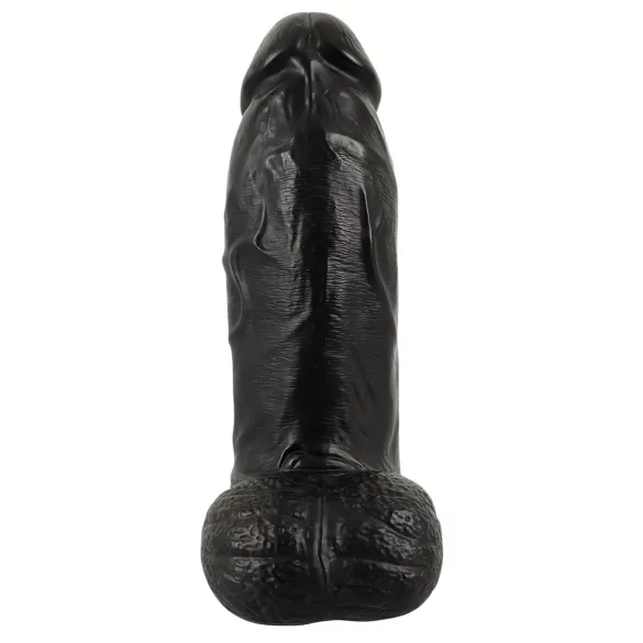 Realistixxx - dildo realistico grande con testicoli - 22 cm - nero