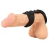 Erecto - anello fallico 2in1 - silicone nero