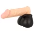 Erecto - sacco per testicoli e allungatore - nero