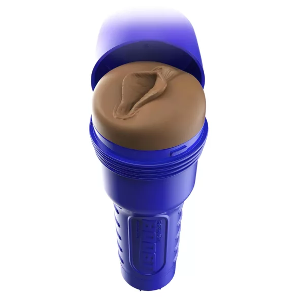 Fleshlight Boost Bang - masturbatore realistico vagina artificiale - marrone