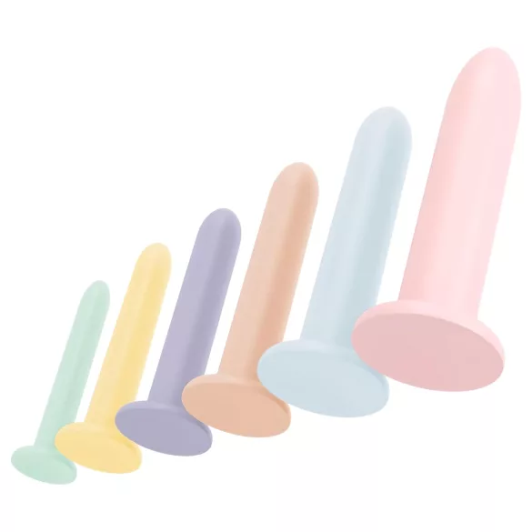 You2Toys - Six in a Row - set di dildo trainer - 6 pezzi (colorati)