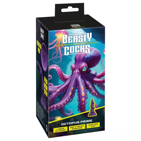 Beasty Cocks Octopus Prime - dildo polipo - silicone viola