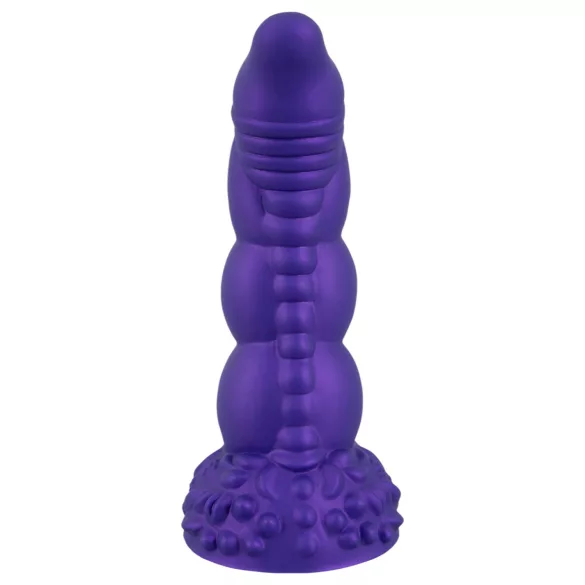 Beasty Cocks - dildo realistico - forma demone - silicone viola
