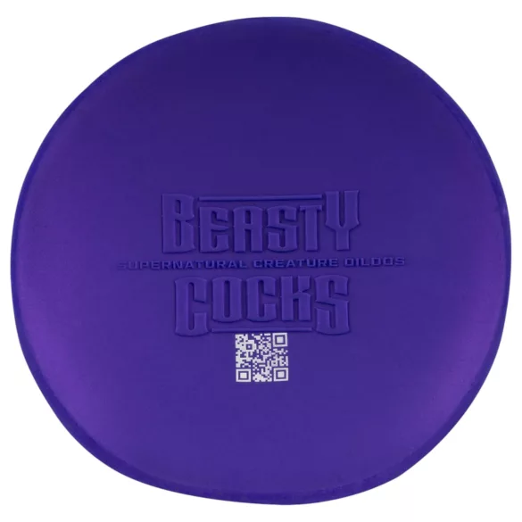 Beasty Cocks - dildo realistico - forma demone - silicone viola