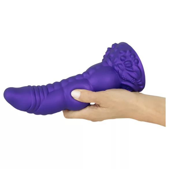 Beasty Cocks - dildo realistico - forma demone - silicone viola