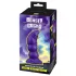 Beasty Cocks - dildo realistico - forma demone - silicone viola
