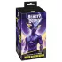 Beasty Cocks - dildo realistico - forma demone - silicone viola