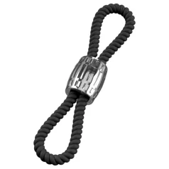   Rebel Cock Strap - doppio anello per pene regolabile in silicone (87 g)