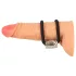 Rebel Cock Strap - doppio anello per pene regolabile in silicone (87 g)
