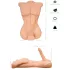 Realistixxx - masturbatore realistico uomo torso - effetto pelle