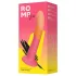 ROMP Dizi - dildo flessibile in silicone - rosa arancione