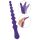 You2Toys - Dildo anale flessibile a sfere - silicone viola