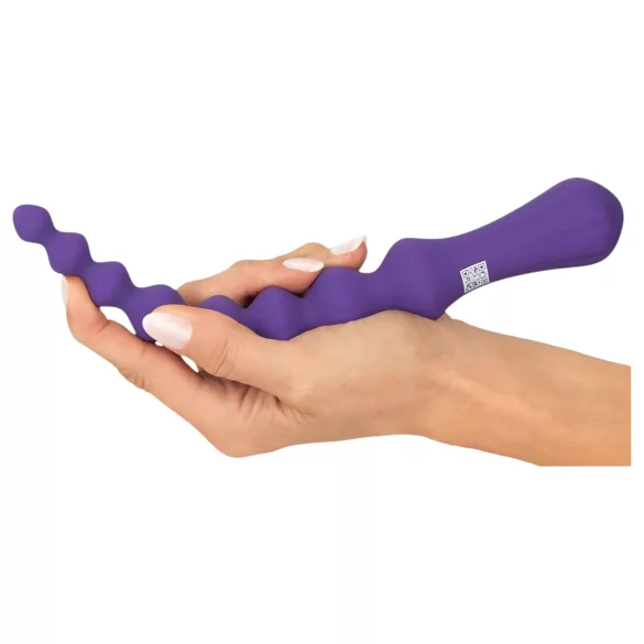 You2Toys - Dildo anale flessibile a sfere - silicone viola