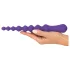 You2Toys - Dildo anale flessibile a sfere - silicone viola