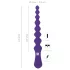 You2Toys - Dildo anale flessibile a sfere - silicone viola