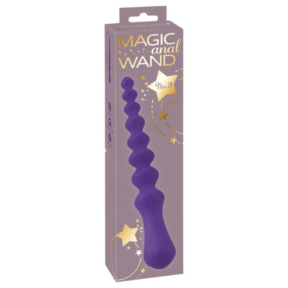 You2Toys - Dildo anale flessibile a sfere - silicone viola