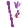 You2Toys - Dildo anale flessibile a sfera - (viola)