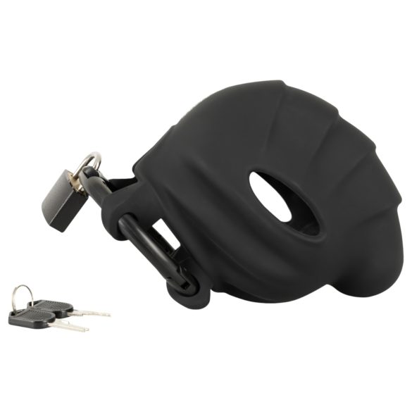 Black Velvets - gabbia per pene e testicoli - nero