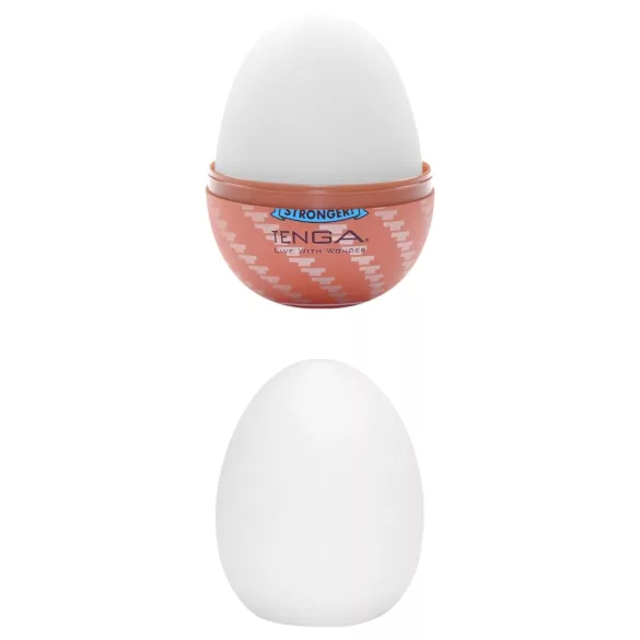 TENGA Egg Spiral Stronger - masturbatore uomo forma uovo - confezione 6 pezzi
