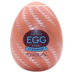   TENGA Egg Spiral Stronger - masturbatore uomo a forma di uovo