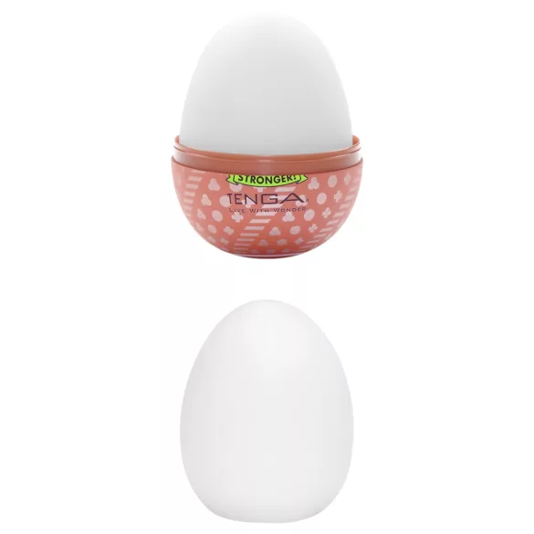 TENGA Egg Combo Stronger - masturbatore uomo a forma di uovo - 1 pezzo