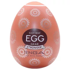   TENGA Egg Gear Stronger - masturbatore uomo a forma di uovo - silicone