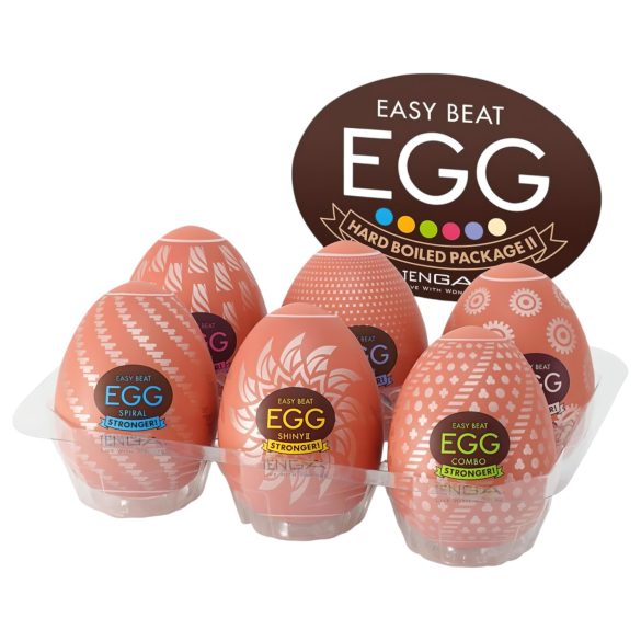 TENGA - Set di Ovetti Masturbatori Potenti - 6 pz