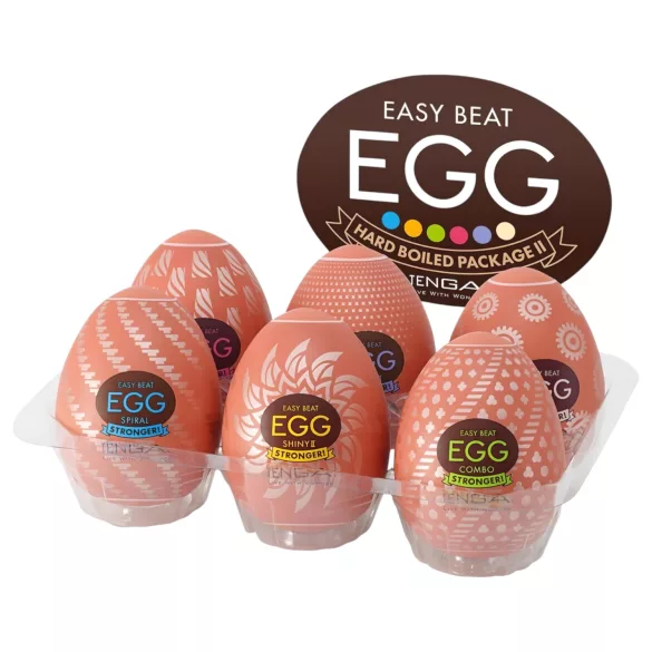 TENGA - Masturbatore uomo egg set - confezione 6 pezzi