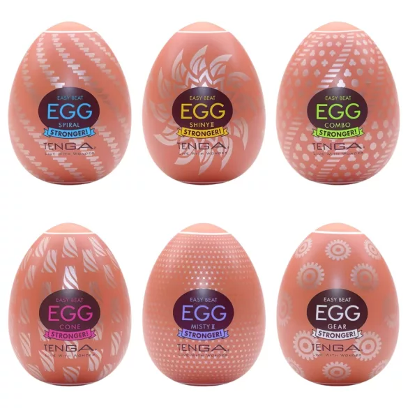 TENGA - Masturbatore uomo egg set - confezione 6 pezzi