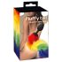 You2Toys - plug anale in silicone con coda (arcobaleno)
