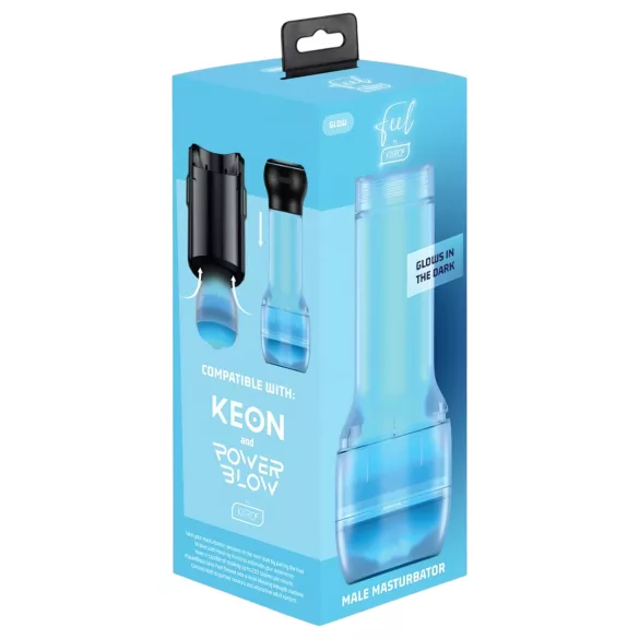 Kiiroo Feel Glow - Vagina luminosa - Compatibile PowerBlow (bianca)