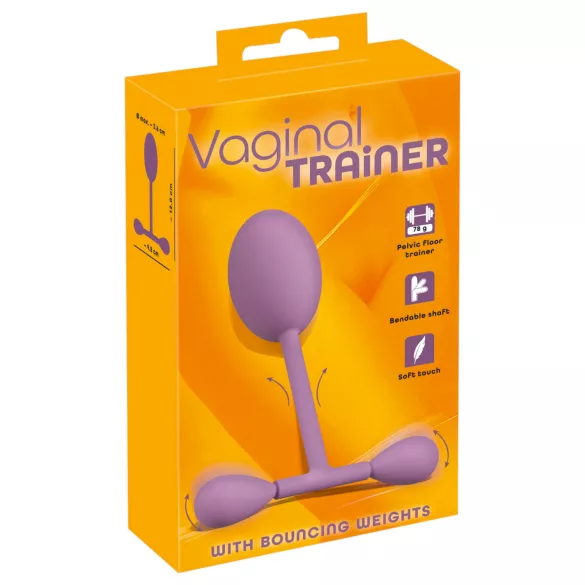 You2Toys - allenatore pavimento pelvico - silicone viola