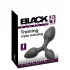 Black Velvets - plug anale triplo - silicone nero