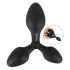Black Velvets - plug anale triplo - silicone nero