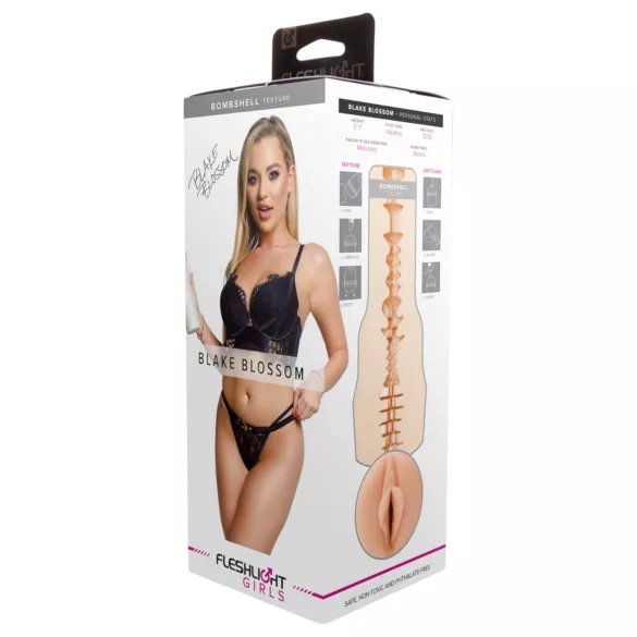 Fleshlight Blake Blossom Bombshell - masturbatore realistico vaginale