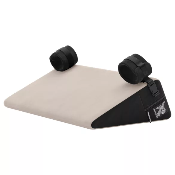 Liberator Bondage - elegante cuscino sessuale di posizionamento con manette (bianco)